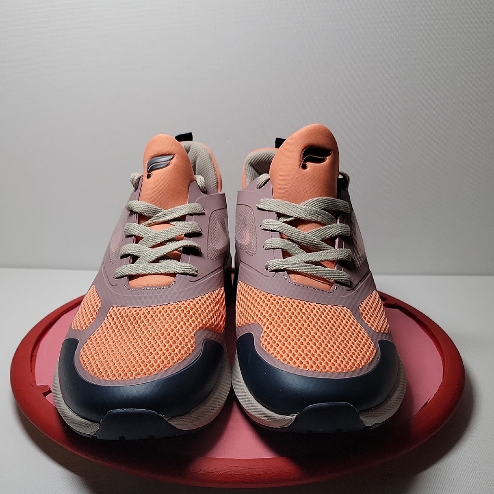 Fabletics Women's Athletic Shoes - Coral and Gray